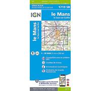 Le Mans / La Suze-sur-Sarthe gps: 1719 (Série Bleue)
