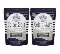 LE MARINIER CELTIC SALT Le Marinier - Dick Grey French Sea Salt, 1 Pound - 18 Ounces, Pack of 2 - Unrefined French Sea Salt, Rich in Minerals, 100% Natural, Harvested Sea Salt