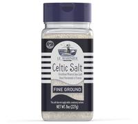 LE MARINIER CELTIC SALT Le Marinier French Sea Salt Fine Ground, 8Oz. Mineral Rich 100% Natural And Unrefined Refillable Salt Shaker. Organic Sea Salt With Vital Minerals. Fine Sea Salt C