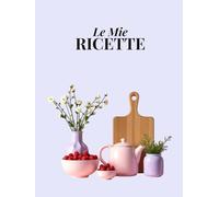 Le Mie Ricette: Ricettario da compilare con indice personalizzabile, 100 schede ricetta, una tabella di conversione delle misure e pagine per appunti. Formato A4.