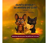 Le Monde de Cloé - Tome 1 : Un abri pour l’amitié: Une aventure illustrée de 80 pages avec des histoires tendres et quelques jeux et coloriages en bonus, pour les enfants de 3 à 6 ans.