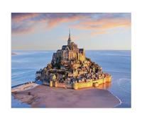 Le Mont-Saint-Michel，Puzzle 1000 Pieces Jigsaw Puzzles for Adults and Child（38x26cm）-Y65
