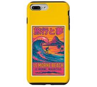 Le Morne Beach Mauritius Surfing Retro Travel Sunset Fun Art Case for iPhone 7 Plus/8 Plus