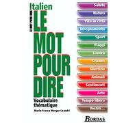 Le mot pour dire italien