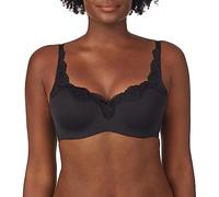 Le Mystère Women's Lace Tisha Bra Everyday, Opaque, Black, 32D