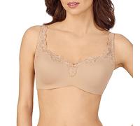 Le Mystere Women's Lace Tisha Bra Everyday, Opaque, Natural, 40D