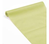 Le Nappage - 3-in-1 Airlaid Table Runner in Lime Green - Recyclable and Biodegradable - FSC Certified - Lime Green Paper Table Runner - Size 0.40 x 4.80 m