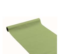 Le Nappage Airlaid Table Runner with Olive Fabric Feel FSC Certified 0.4 x 4.8 m