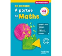 Le Nouvel A portée de maths CE1 - Livre élève - Ed. 2018