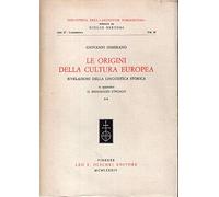 Le origini della cultura europea