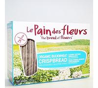 Le Pain Des Fleurs | Buckwheat Crispbread (no salt) | 2 x 125g (UK)