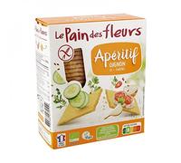 Le Pain Des Fleurs Organic and Gluten Free Onion Crispbread, 150g