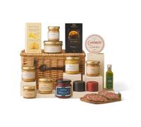 Le Panier Français - The French Basket Hamper | Artisan French Salami, Camembert, Duck Pate, Honey, Chocolates, Pâtés, Terrines, Confiture & Truffle Olive Oil | Luxury Gourmet Food Gift