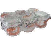 Le Parfait 1978003 Set of 6 Terrines 500 ml Diameter 100 cm