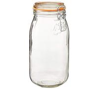 Le Parfait Super LPS Food Preserving Storage Jar French Glass Terrine Mason with Rubber Seal 2L