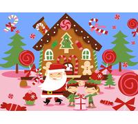 Le Père Noël et ses Lutins