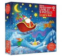 Le père Noël - Mon petit coffret Livre et 3 puzzles: Avec 1 livre cartonné et 3 puzzles de 9 pièces