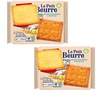 Le Petit Beurre Biscuits 167g (2 Pack Bundle) With Oerich Inspirational Card