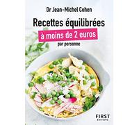 Le Petit livre des recettes équilibrées à moins de 2 euros par personne