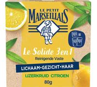 Le Petit Marseillais 3-in-1 Solid Purifying Wash Verbena Lemon 80g
