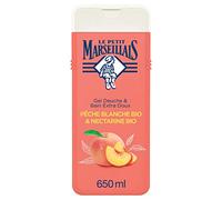 Le Petit Marseillais Extra Gentle Bath & Shower Gel White Peach & Organic Nectarine 650ml