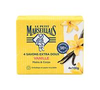 Le Petit Marseillais Extra Gentle Soap – Vanilla – 4 x 100 g