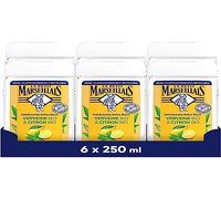 Le Petit Marseillais - Extra Soft Organic Verbena & Organic Lemon Shower Gel (6 Bottles of 250ml) - 92% Natural Origin Ingredients - Fully Recyclable Bottle