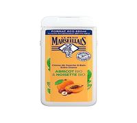 Le Petit Marseillais - Shower & Bath Cream Extra Soft Organic Apricot & Organic Hazelnut (650 ml Bottle) - Shower Gel with 92% Natural Ingredients - pH Neutral