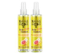 Le Petit Marseillais Zeste Démêlant Jasmine/Grapefruit Detangling Spray, 200ml, Pack of 2
