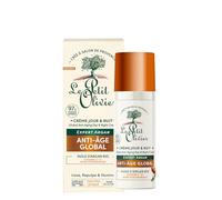 Le Petit Olivier Argan Anti-Aging Day & Night Cream 50ml | Argan Oil, Vitamin C & Hyaluronic Acid, Smooth Plump & Illuminate, All Skin Types, 97% Natural Origin