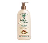 Le Petit Olivier - Body Milk for Repairing Shea Butter - Very Dry Skin - Made in France - Pump Bottle 250 ml - Fair Trade Shea Butter - No Silicone