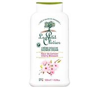 Le Petit Olivier - Extra soft shower cream - cherry blossom - made in France - 500 ml bottle