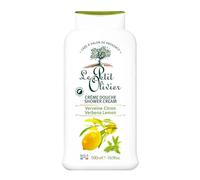 Le Petit Olivier Shower Cream - Verbena Lemon - Gently Cleanses Skin - Fresh and Moisturizing - pH Neutral - Dermatologically Tested - Free Of Soap and Dyes - 16.9 Oz