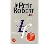 Le Petit Robert de la Langue Francaise 2011 (French Edition) Compact edition by Collectif (2010) Hardcover