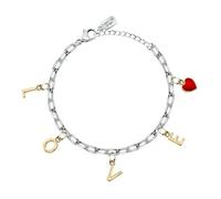 Le Petite Story Love Charm Red Enamel16.3 Bracelet