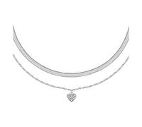 Le Petite Story Love Yg 2 Heart 405 Cm Necklace