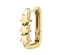 Le Petite Story Rect Hoop 3 Stars Earrings
