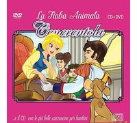 Le Più Belle Canzoncine & Fiabe Cd Audio + DVD Di Cenerentola Idea Regalo per bambini e Per Feste di Compleanno