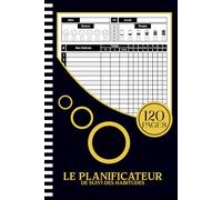 Le Planificateur de Suivi des Habitudes: Un Planificateur Clair pour Construire de Bonnes Routines et Réussir Vos Objectifs à Long Terme
