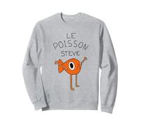 Le Poisson Steve Funny Meme Sweatshirt
