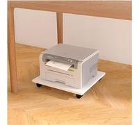 le Printer nd with Wheels, Rolling Cart for Home/Office, Laser Printer, Scanner, Copier, CPU Holder, Space-Saving Solut, Adjuble Shelving Unit