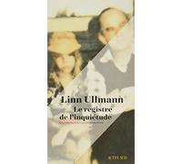 Le Registre de l'inquiétude