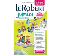 Le Robert Junior Poche Plus: Flexi cover paperback of Le Robert Junior Illustre (Le Robert scolaire)