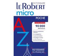 Le Robert Micro Poche 2019 – Flexi-bound pocket edition of the Le Robert Micro dictionary