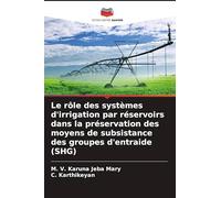 Le rôle des systèmes d'irrigation par réservoirs dans la préservation des moyens de subsistance des groupes d'entraide (SHG)