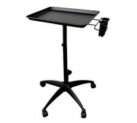 le Rolling Trolley Cart with Tool Holders Hairdressing Service Tray for Accessories Makeup and Sling Tools Portable and Adjustable Design