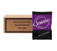 Le Royal CremChoc Granulated Chocolate 10 x 1kg | Ideal for all Vending Machines or Free Use | Premium CremChoc Hot Chocolate Drink | 10 x 1kg Pouches