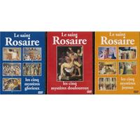 Le saint rosaire (lot de 3 dvd)