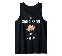 Le Saucisson C'est la Vie drole de Chemise Tank Top