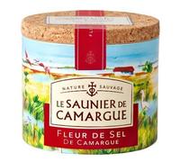 Le Saunier De Camargue Fleur De Sel Sea Salt, 4.4 Ounce Canisters (6 Pack) by Le Saunier De Camargue
